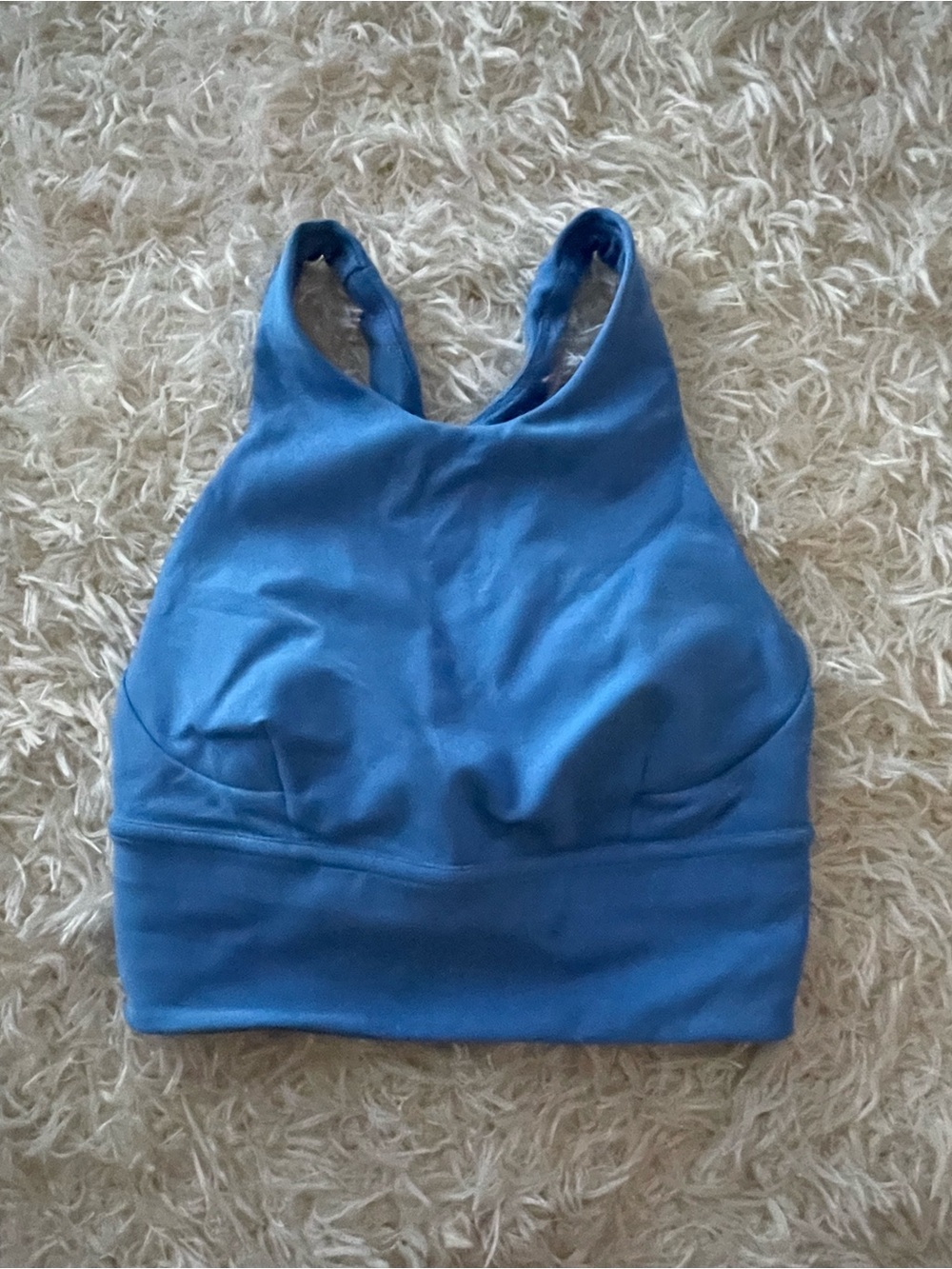 Lululemon Fast and Free Racerback Sport Bra Top
